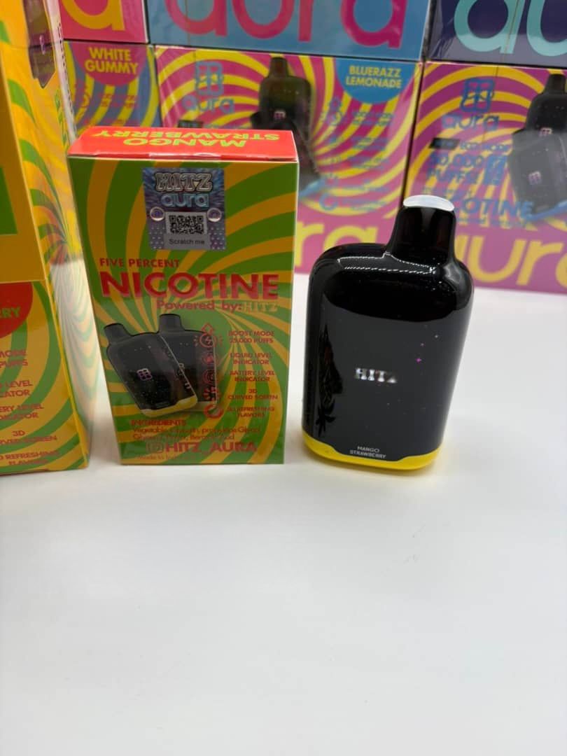 hitz aura nicotine 50k puffs hitz aura nicotine 50k puffs