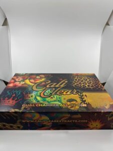 cali clear dual chamber 2g disposable