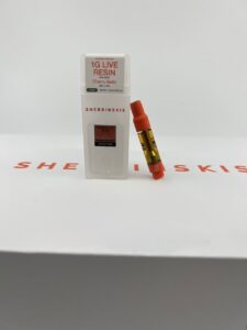 sherbinskis 1g live resin disposable