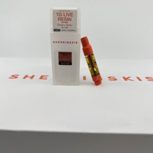 sherbinskis 1g live resin disposable