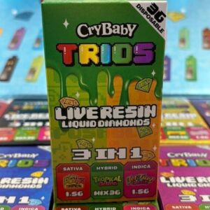 crybaby trios 3 in 1 3g disposable