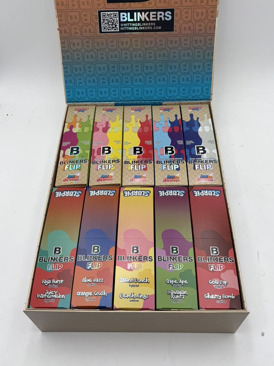 blinker flip ice cream x slurpie 2g disposable blinker flip ice cream x slurpie 2g disposable