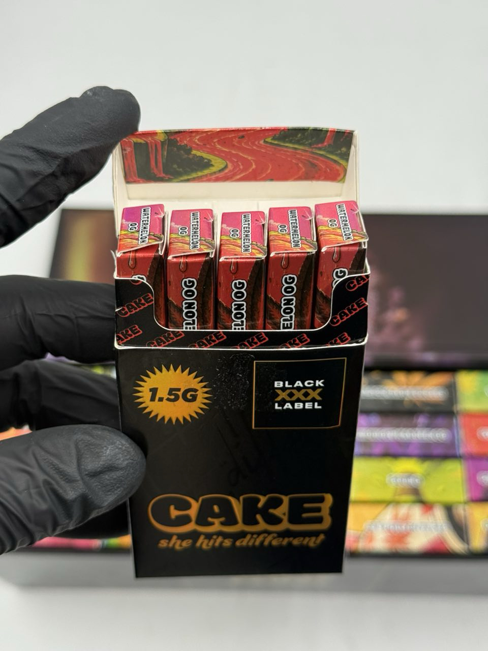 og cake black xxx label 1.5g disposable